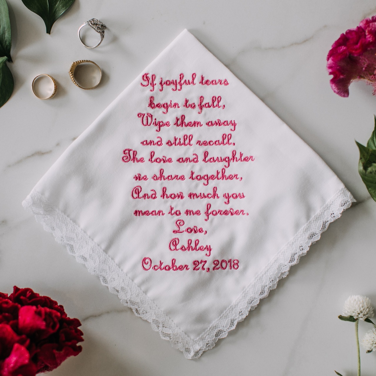 father of the bride hankie